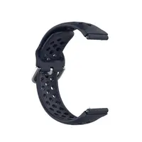 BStrap Silicone Dots remienok na Garmin Vivoactive 4s, dark blue