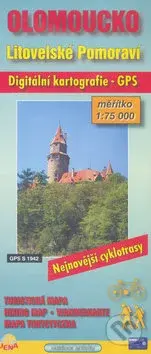 Olomoucko Litovské Pomoraví (Digitalní kart., JPS, Nejnovější cyklotrasy)