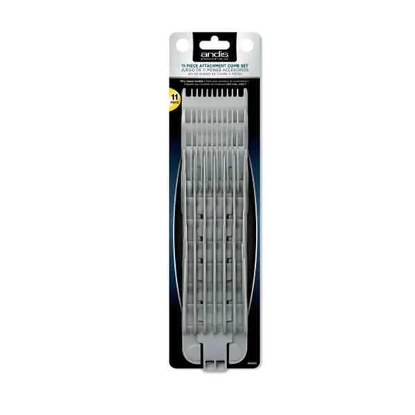 Súprava hrebeňových nástavcov s nacvakávacou čepeľou Andis 11ks