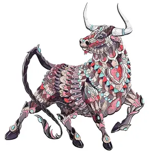 Drevené puzzle Buffalo/L H21887
