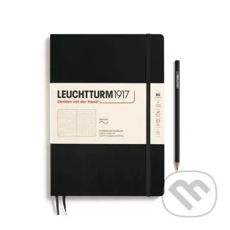 Zápisník Black Softcover Composition (B5) tečkovaný
