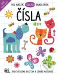 Čísla - Nauč ruku lepiť (150 naozaj veľkých samolepiek)