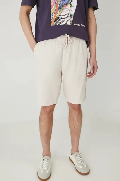 Šortky s prímesou ľanu Medicine