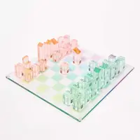 Šachy a dáma SunnyLife Lucite Aurora