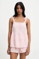 Blúzka a šortky Answear.LAB ružová farba