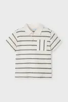 Detská bavlnená polokošeľa Mayoral