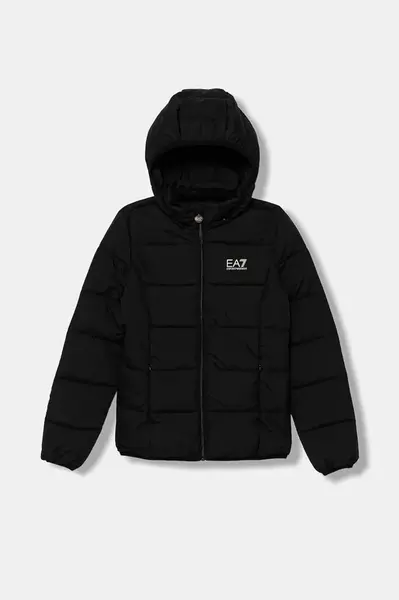 Detská bunda EA7 Emporio Armani fialová farba, 8NFB08 FNF8Z