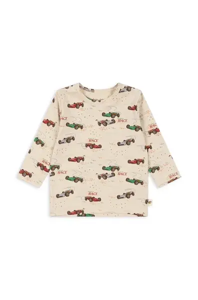 Tričko s dlhým rukávom pre bábätká Konges Sløjd BASIC BLOUSE GOTS