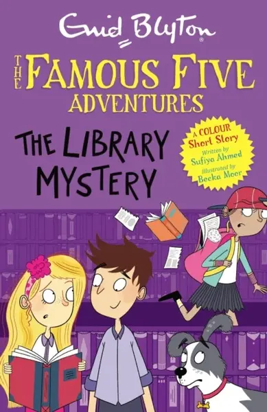 Famous Five Colour Short Stories: The Library Mystery - Enid Blyton, Ahmed Sufiya