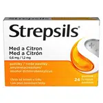 Strepsils Med A Citron 0,6mg/1,2mg pastilka 24