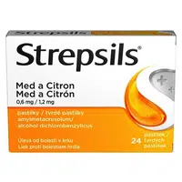 Strepsils Med A Citron 0,6mg/1,2mg pastilka 24