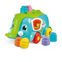 Clemmy baby - vozík sloníča, 10 kociek