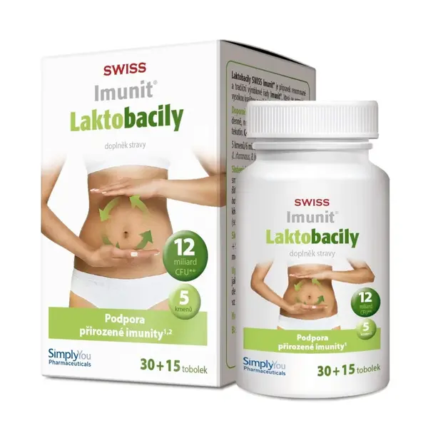 Laktobacily Swiss Imunit 30+15 tobolek