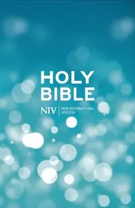 NIV Popular Blue Hardback Bible - New International Version