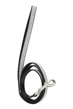 Vodítko kočka Shiny nylon černé 1m Zolux