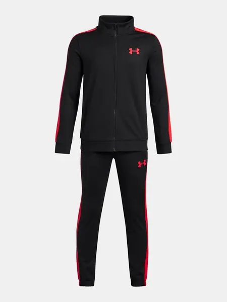 Chlapecká souprava Under Armour UA Rival Knit Track Suit-BLK - Kluci