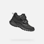 Black boys' ankle boots Geox Simbyos ABX - Boys