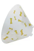 Límec ochranný Buster plastový bone žlutý 20cm