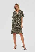 Marisse Loose-Fitting Black Dress