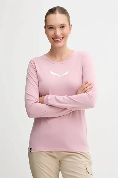 Sportovní tričko s dlouhým rukávem Salewa Eagle Solidlogo Dry