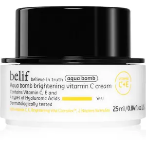 belif Aqua Bomb Brightening Vitamin C Cream rozjasňující krém s hydratačním účinkem 25 ml