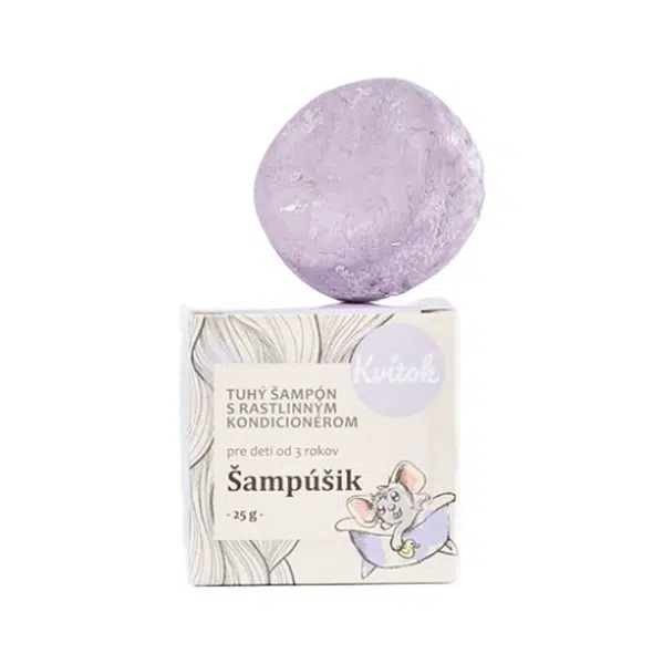 KVITOK Dětský tuhý šampon šampušik 25 g