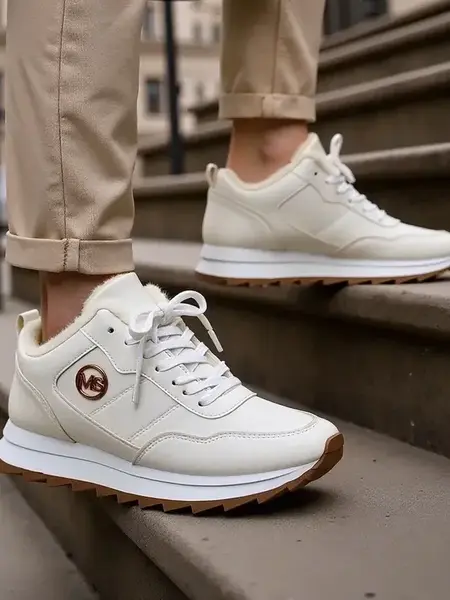 Resti White insulated women's sports shoes Lahho