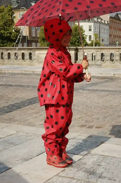 Dětský nepromokavý set Konges Sløjd CINELLE RAIN SET