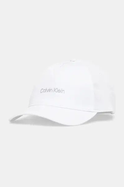 Bavlněná baseballová čepice Calvin Klein