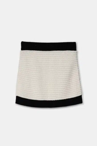 Dětská sukně Abercrombie & Fitch béžová barva, mini, áčková, KI243-4055