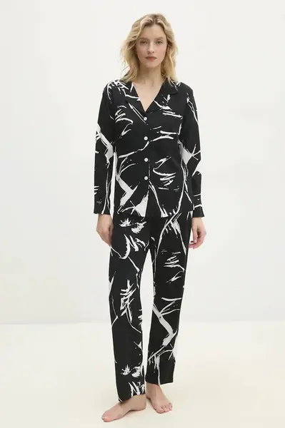 Pyžamo Answear.LAB černá barva