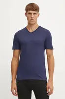 Bavlněné tričko BOSS TShirtVN 3P Classic 3-pack modrá barva