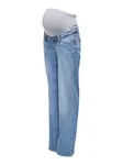 Only Maternity Džínsy 'Juicy'  modrá denim / sivá melírovaná