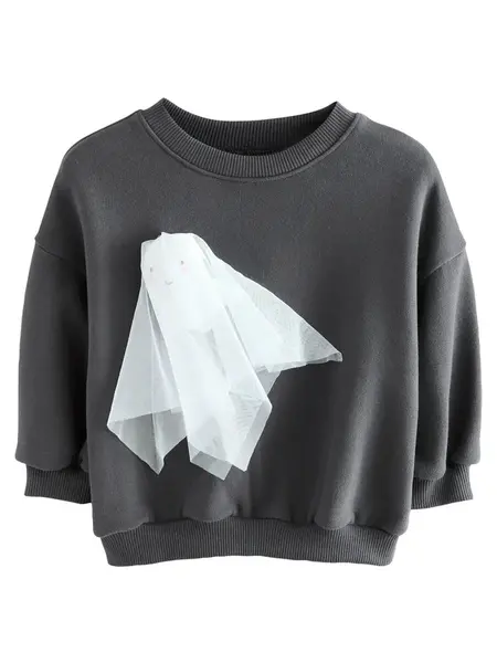 Next Mikina  antracitová / biela