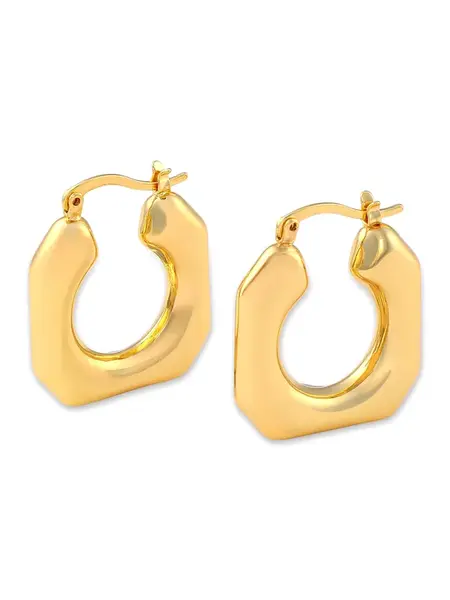 SOHI Náušnice 'Tamra'  zlatá