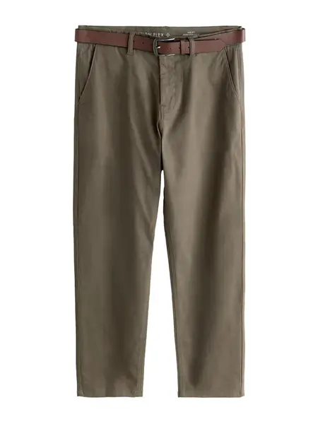 Next Chino nohavice 'Motionflex'  tmavošedá