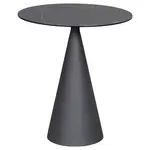 Dieter Knoll ODKLÁDACÍ STOLEK, antracitová, černá