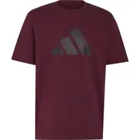 adidas DOT LOGO TEE M Pánské triko, vínová, velikost