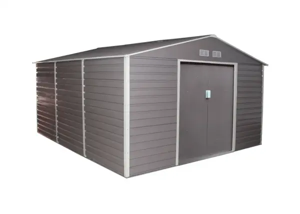 Záhradný domček G21 GAH 1300 - 340 X 382 cm, sivý PE63900581