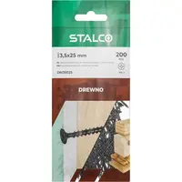 Vrut fosfátovaný do sádrokartonu, 3,5 x 25 mm, STALCO, bal.100 ks