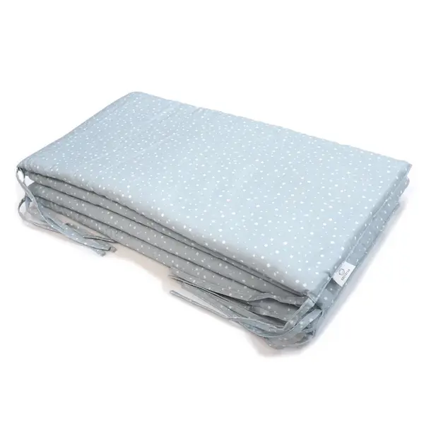 Mantinel 30x240cm - svetlomodrá bodka