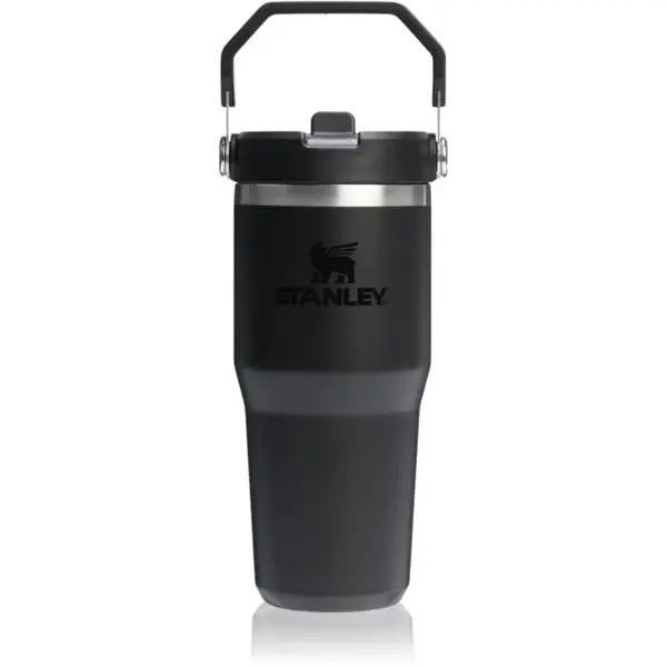Stanley IceFlow™ Flip Straw 2.0 Tumbler nerezová termoláhev Black 2.0 410 ml