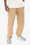 Bavlněné kalhoty Gramicci Gramicci Pant béžová barva, G102.OGT