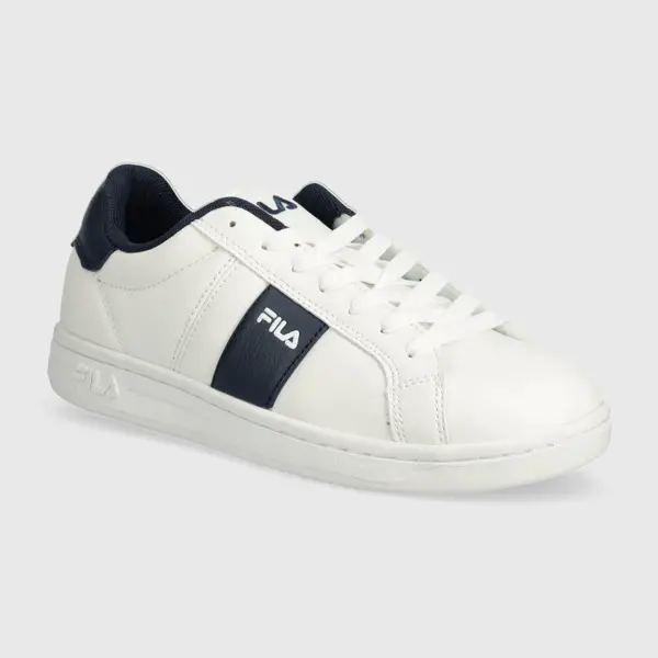 Dětské sneakers boty Fila CROSSCOURT LINE tmavomodrá barva