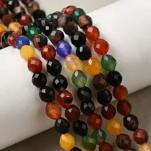 Dyed & Heated Natural Agate Beads Strands
