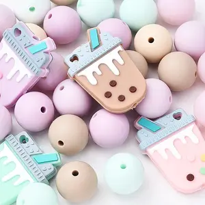 DIY Bubble Tea & Round Silicone Keychain Making Kits