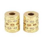 Brass Micro Pave Cubic Zirconia European Beads