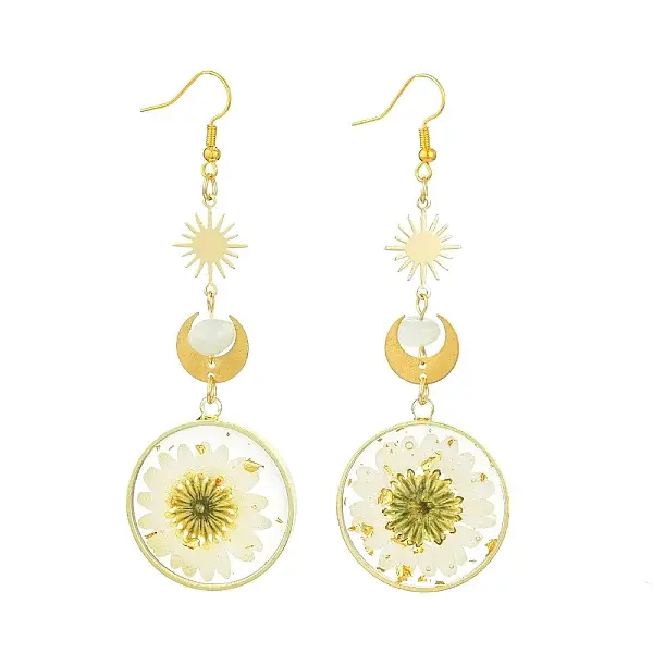 Brass Dangle Earrings