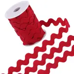 Polyester Wave Lace Trim Ribbon