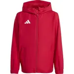 adidas ENTRADA 26 WEATHER JACKET Y Dětská bunda, červená, velikost